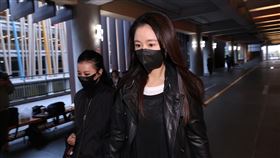 瓊瑤家祭現場，林心如現身。（圖／記者鄭孟晃攝影）