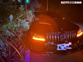 看護摸黑走路　遭賓士跑車酒駕撞飛慘死(圖/翻攝畫面)
