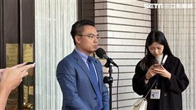 洪孟楷受訪談雙城論壇。（圖／記者詹宜庭攝影）