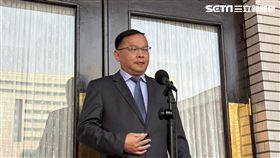 王義川回應雙城論壇。（圖／記者詹宜庭攝影）