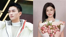 陳曉（左）才被質疑沒有出席陳妍希（右）父親喪禮。（圖／翻攝自微博）