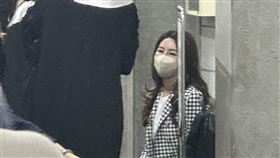 涉九州博奕案　最美董座徐培菁首出庭(圖／記者林意筑拍攝)