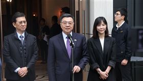 行政院長卓榮泰今（11）日出席「IT Matters Awards」頒獎典禮。（圖／行政院提供)