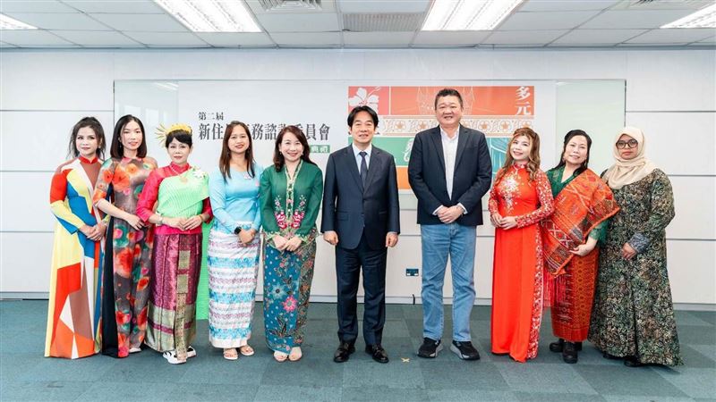 賴清德赴新住民委員會：力推多元族群權益