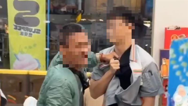 台中酒空男鬧超商！店員勸阻遭「糾衣領」