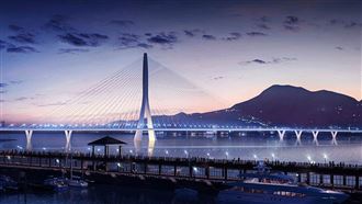 淡江大橋路跑明開搶　全台爭上橋第一批人