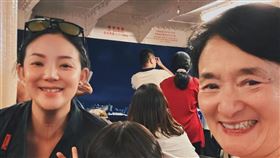 歐陽靖、譚艾珍。（圖／翻攝自歐陽靖臉書）