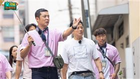 姚元浩（左起）、徐乃麟、郭泓志出遊。（圖／八大提供）