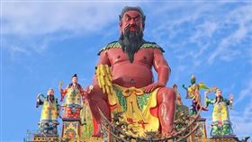 ▲神農大帝神像已修繕完成。（圖／翻攝竹南頭份造橋五穀宮粉絲專頁）