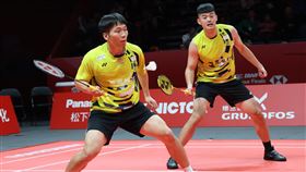 台灣男雙「麟洋配」李洋／王齊麟。（資料圖／羽球協會提供）