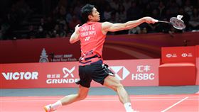 台灣男單一哥周天成。（資料圖／羽球協會提供）