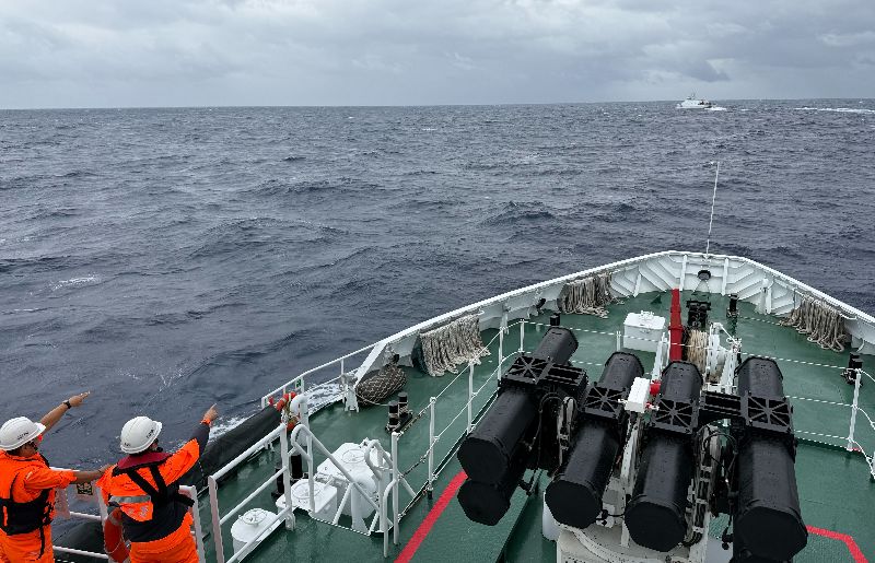 中共40機艦船台海周邊活動，國軍嚴密監控應處。(資料照)