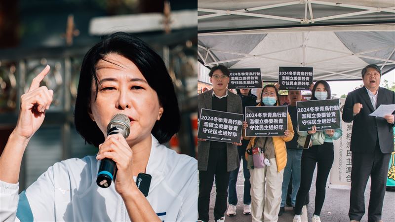 民團號召去服務處抗議！王鴻薇：青鳥亂飛