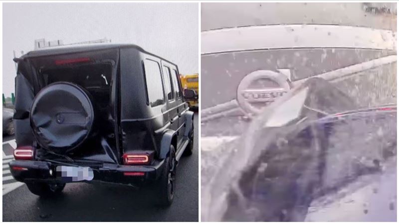 聯結車高速撞直播主大G　驚悚畫面曝光