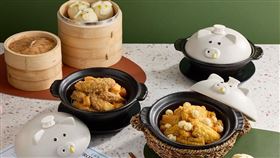 點點心,豬豬煲,金沙玉米豬豬煲,金沙雞翅豬豬煲(點點心 提供)