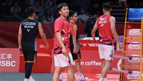 ▲「麟洋配」王齊麟、李洋搭檔最終戰，年終賽止步小組賽。（圖／羽協提供）