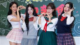 李雅英、安芝儇、南珉貞及趙娟週4位將是《女孩好野2》的不定期飛行嘉賓。（圖／趙文彬攝）