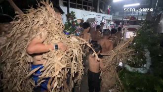 卑南少年不怕冷！6歲童冒低溫打赤膊除穢