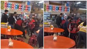 屏東,東港,華僑市場,跛腳,拐杖,鬥毆,大亂鬥,全武行