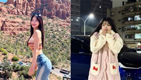 李多慧只穿睡衣上街。（圖／翻攝自李多慧Threads、IG）