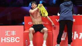 台灣一哥周天成。（圖／羽球協會提供）