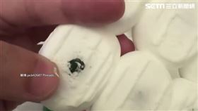  煮鹹湯圓煮出彈珠 誤買