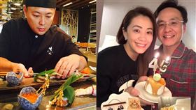 柯以柔（左）近日幫男友Joseph慶生放閃。