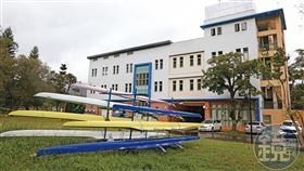 鄭文燦市府花1.2億元蓋的訓練大樓（圖），位於水源保護區，是座大違建。