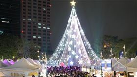  新北耶誕城(新北市政府提供)