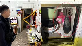 女兒回老家打掃，意外發現廚房有顆未爆彈。（圖／翻攝畫面）