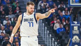 獨行俠一哥東契奇（Luka Doncic）。（圖／翻攝自獨行俠官方X）