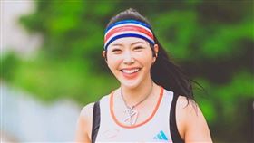 宋城希參加台北馬拉松。（圖／宋城希提供）