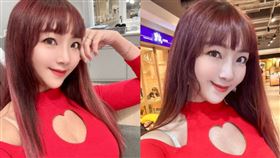 李宓最近在大賣場被搭訕。（圖／翻攝自臉書）

