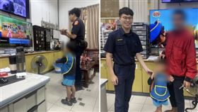 睡醒太迷糊…粗心爸「週日當週一」　兒丟校門口險走失　圖／翻攝屏東縣政府警察局恆春分局臉書