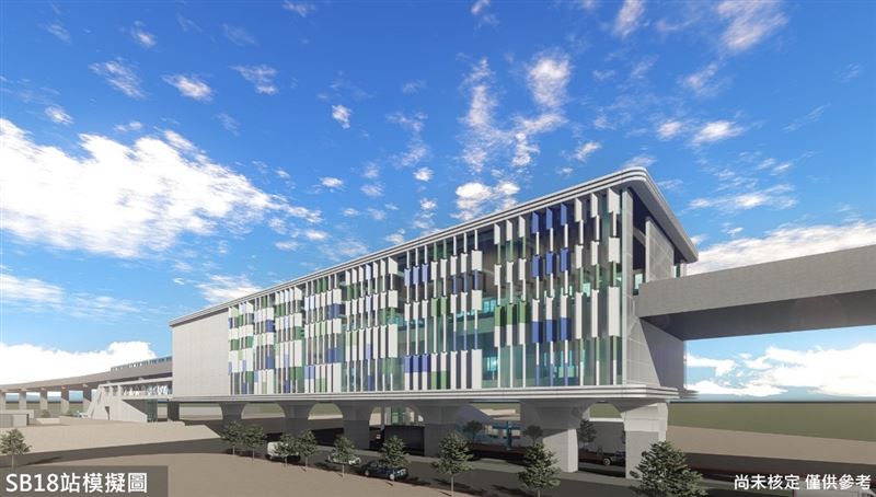 新北捷運工程局指出，基隆捷運四度送審中央，盼中央交通部全力支持，讓基隆捷運能如期動工。（模擬圖／新北市捷運局提供）