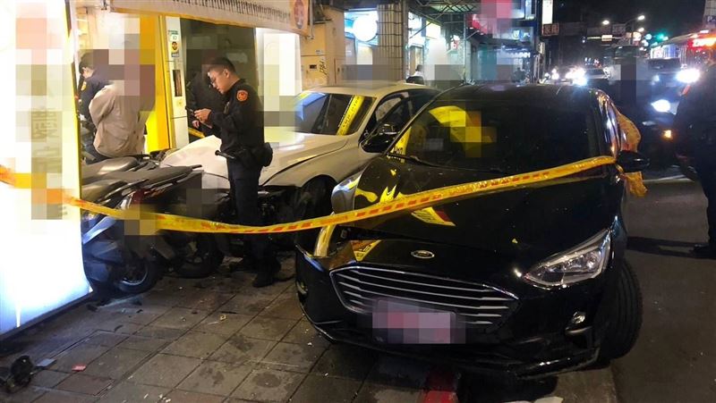 北市計程車鬼切連撞7車　女行人噴飛骨折