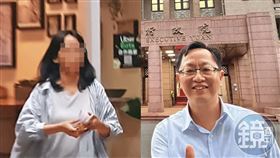 30年公務資歷的行政院祕書處長徐益梁（右，翻攝台北市室內設計裝修商業同業公會官網），被控與陳姓諮議（左）聯手欺壓職員，並爆不倫戀。
