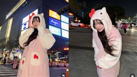 李多慧被台灣冬天嚇壞。（圖／翻攝自李多慧IG）