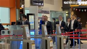 華源入海關。（圖／記者詹宜庭攝影）