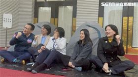 國民黨團紮營（圖／記者高逸帆攝影）