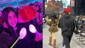 柔柔與余祥銓朝聖周董演唱會（圖／翻攝IG）