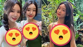 Judy帶前啦啦隊員泡溫泉。（圖／翻攝自Judy IG）