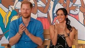 哈利與梅根今年到訪哥倫比亞地區。（翻攝sussex.com）