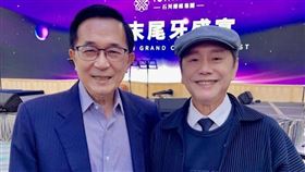 陳水扁（左）跟黃西田合照曬近況。（圖／翻攝臉書）