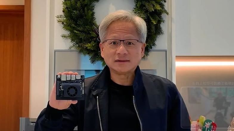 輝達全新生成式AI超級電腦　黃仁勳親推