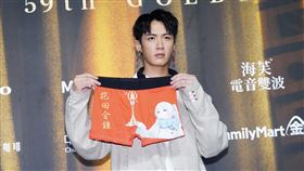 柯震東奪得金鐘迷你劇集(電視電影)男配角獎。（圖／記者鄭孟晃、趙于瑩攝影）