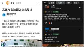 衛生,食品,業者,檢體,評論,高雄,前鎮區,拉麵