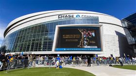 ▲NBA2025年明星賽將在勇士主場大通中心（Chase Center）進行。（圖／美聯社／達志影像）