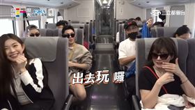 林穎樂（左）遭Vicky冷回一句話，尷尬反應全被拍。（圖／翻攝Youtube）