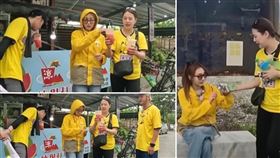 網友最近也翻出當時一起錄製節目的片段，發現林襄1舉動疑似對黃小柔不禮貌。（翻攝自《綜藝玩很大》YT）